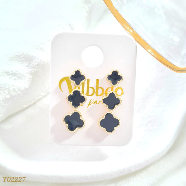 Set topos trébol negro T02227