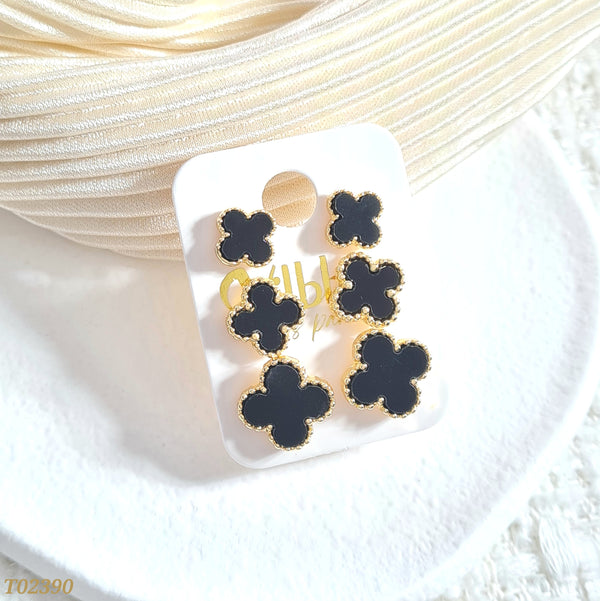 Set topos trébol negro T02390