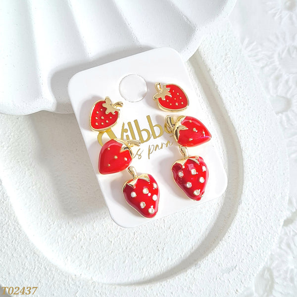 Set topos fresas T02437