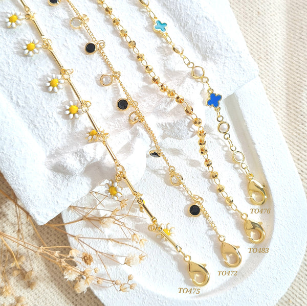 Tobilleras con dijes