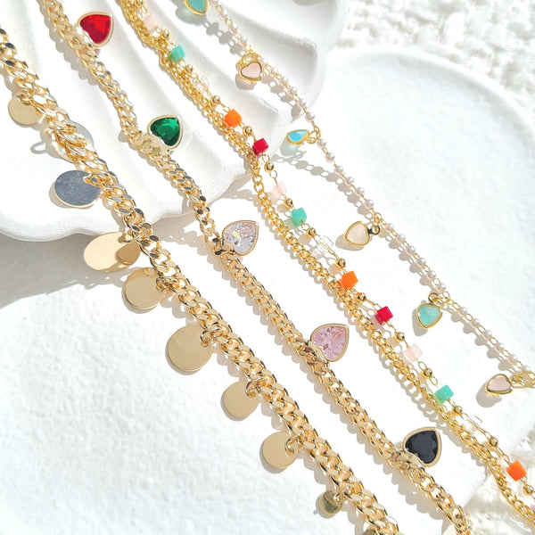 Tobilleras con dijes