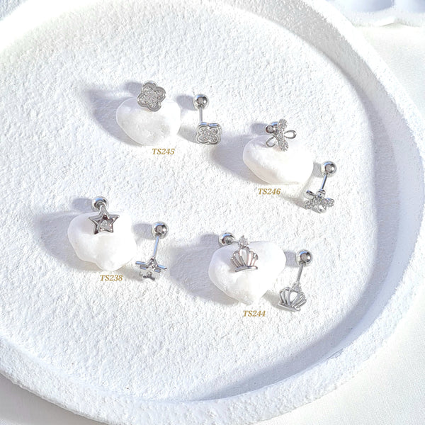 Topos seguridad plateados