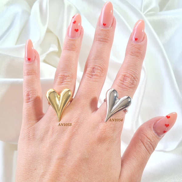 Anillos en forma de corazón AN1053