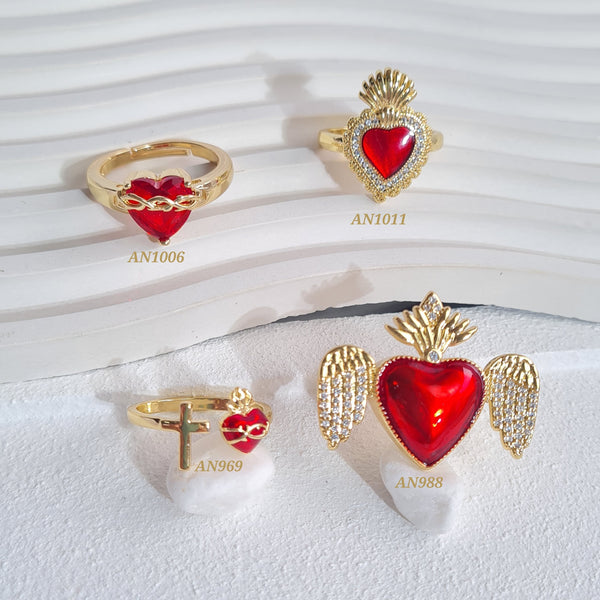 Anillos sagrado corazón (cada uno)